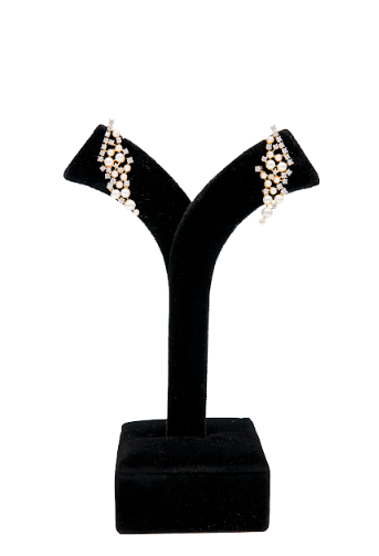 Elegant Pearl Cascade Women’s Drop Earrings